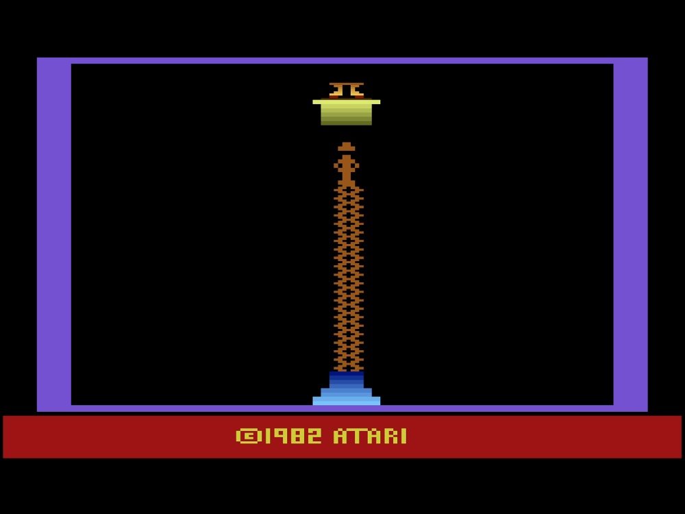 Title Screen of Raiders Of The Lost Ark for Atari 2600